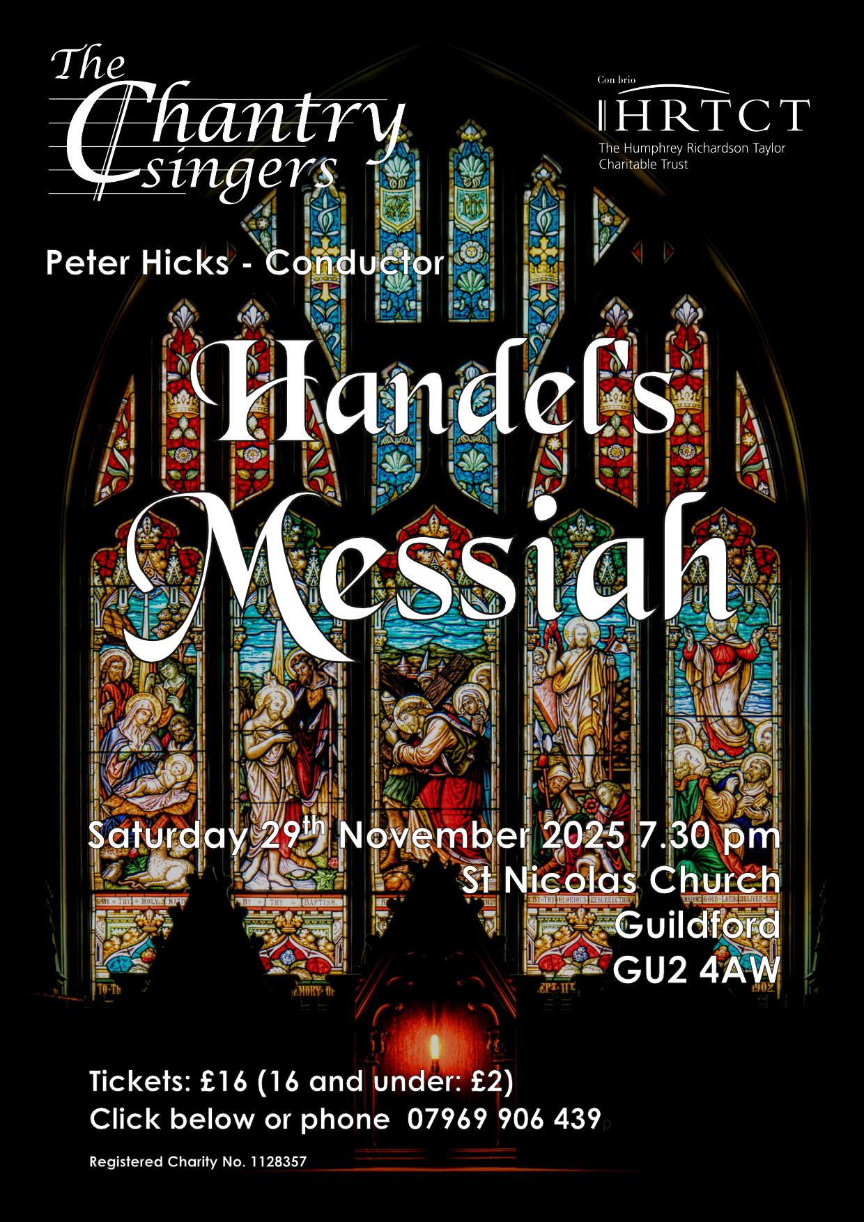 Autumn Concert 2025 - Handel's Messiah